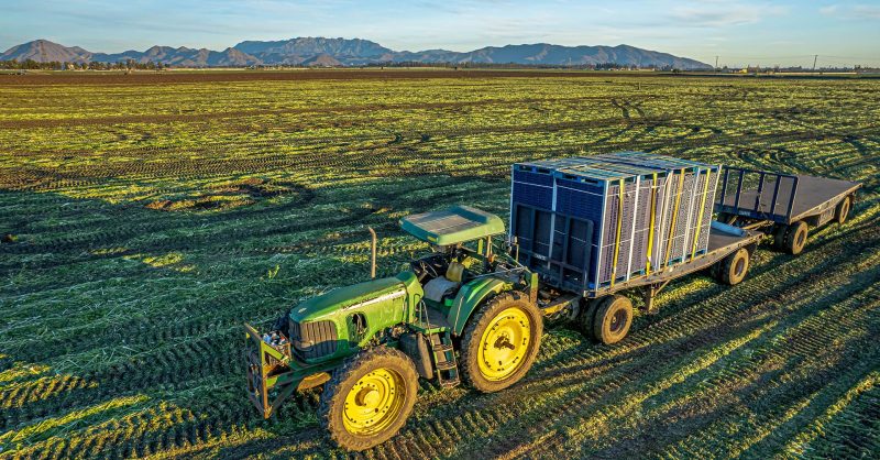 Oxnard Agricultural Fields and Tractor